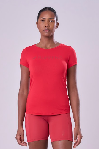 CAMISETA KEEP COOL RUNNING SCARLET