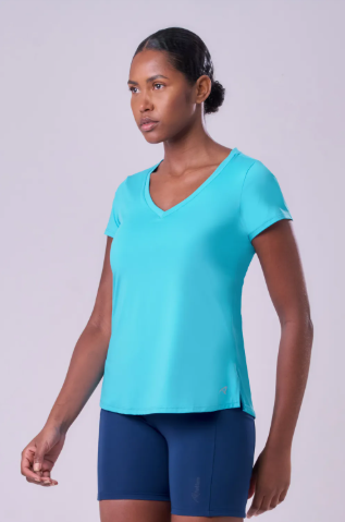CAMISETA KEEP COOL DEEP UV50 AZUL PACIFIC