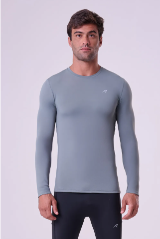 CAMISETA KEEP COOL PEP TRUE DRY MANGA LONGA VERDE MUSGO