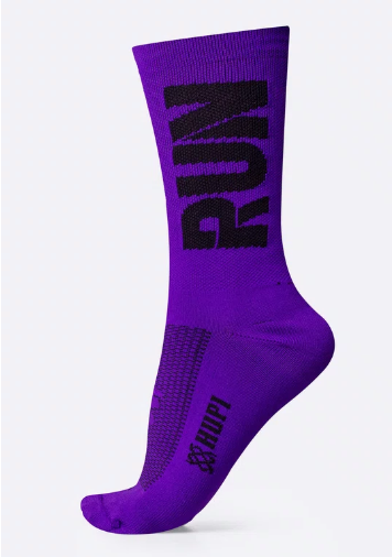 MEIA HUPI RUN ROXO/PRETO TAM.: UNICO