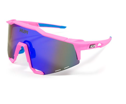 OCULOS HUPI STELVIO ROSA/AZUL - LENTE AZUL ESP