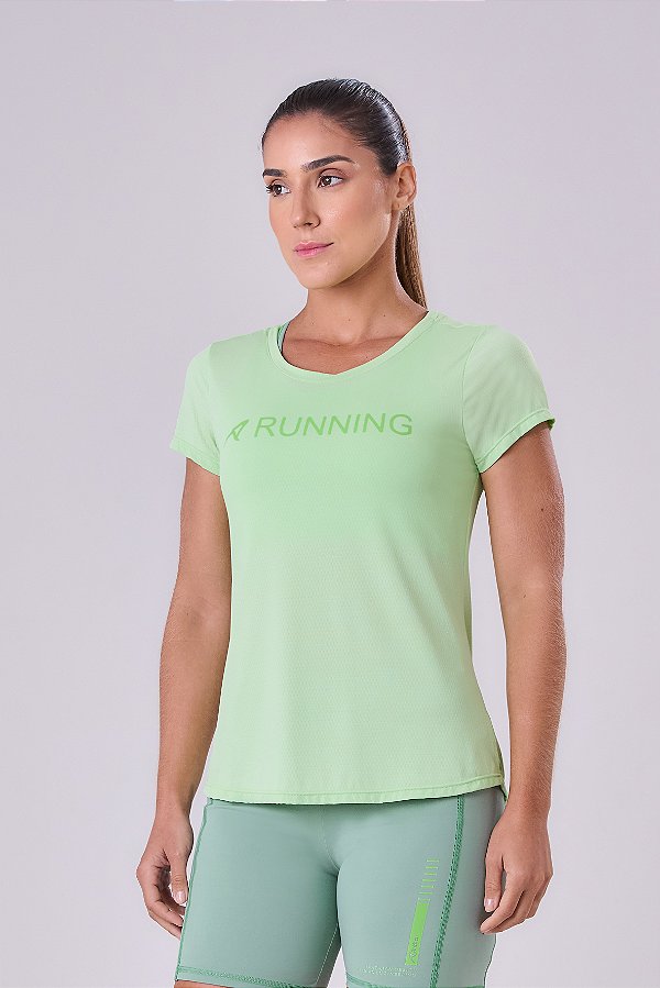 CAMISETA KEEP COOL RUNNING VERDE PIXY