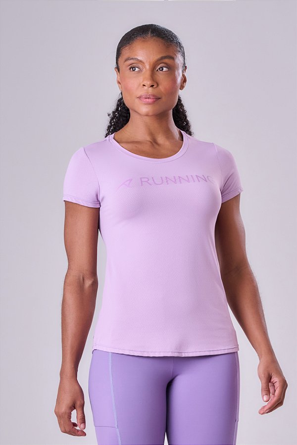 CAMISETA KEEP COOL RUNNING ROXO FANTASY
