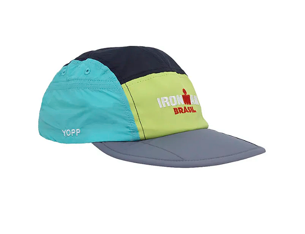 Bone Esportivo Yopp IM BRASIL 5 Painel - Verde