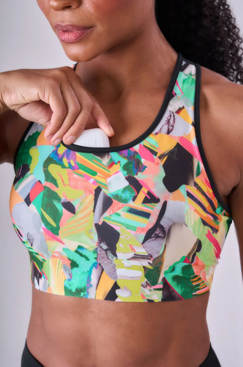 TOP SIGNATURE SAMBA 1 BOLSAO NADADOR DUPLA FACE ESTAMPA FESTA/ PRETO