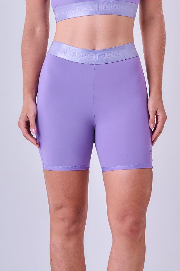 BERMUDA ESSENTIAL FLEX STRIKE 12CM ROXO NEVOA