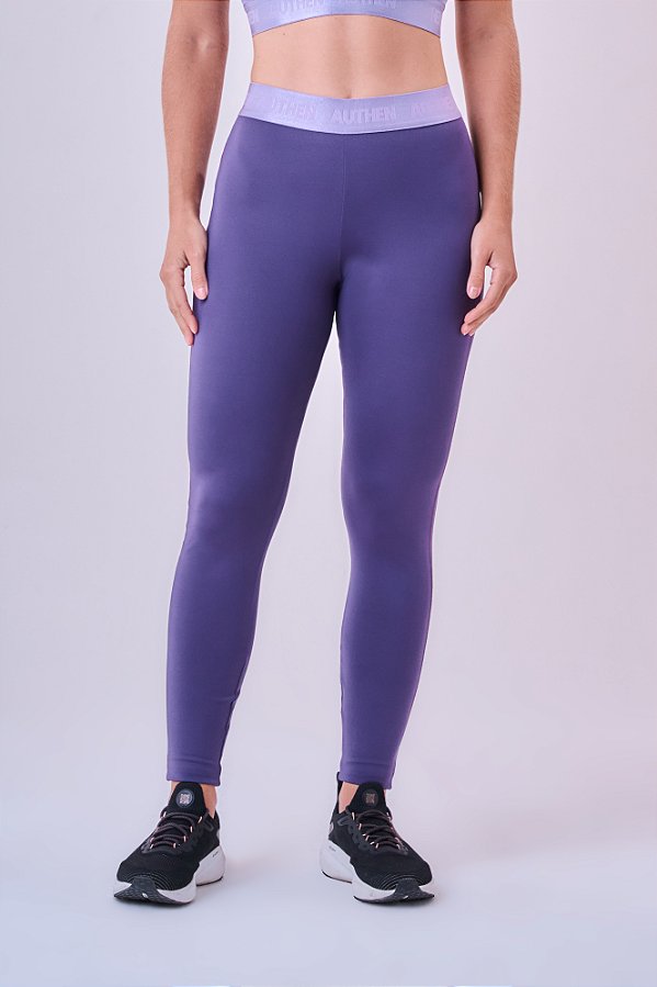 LEGGING ESSENTIAL FLEX STRIKE ROXO VELUDO