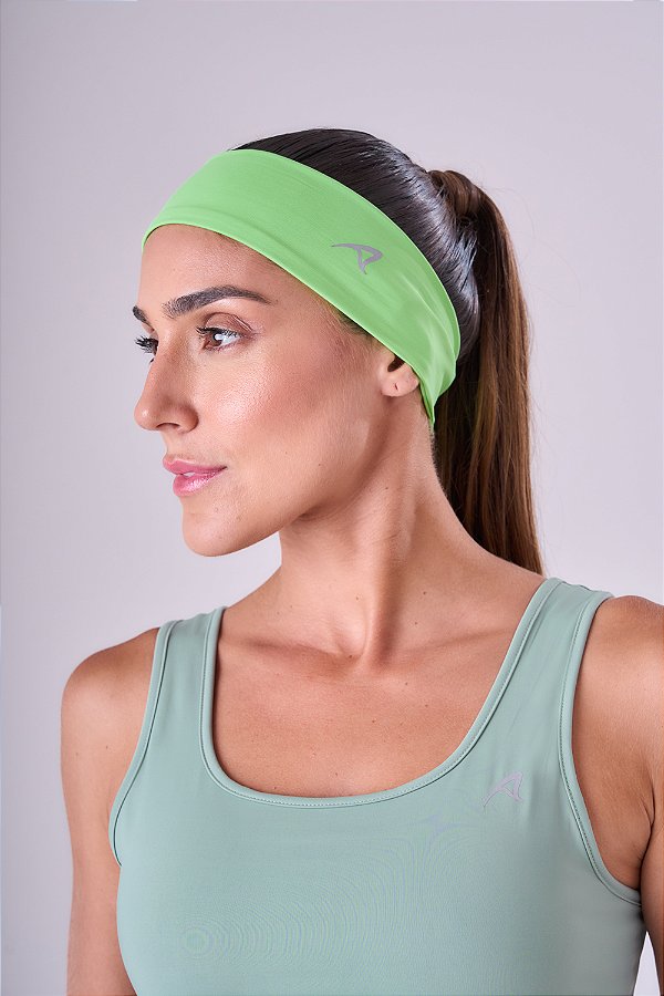 FAIXA DE CABELO INSURE VERDE ELETRIC