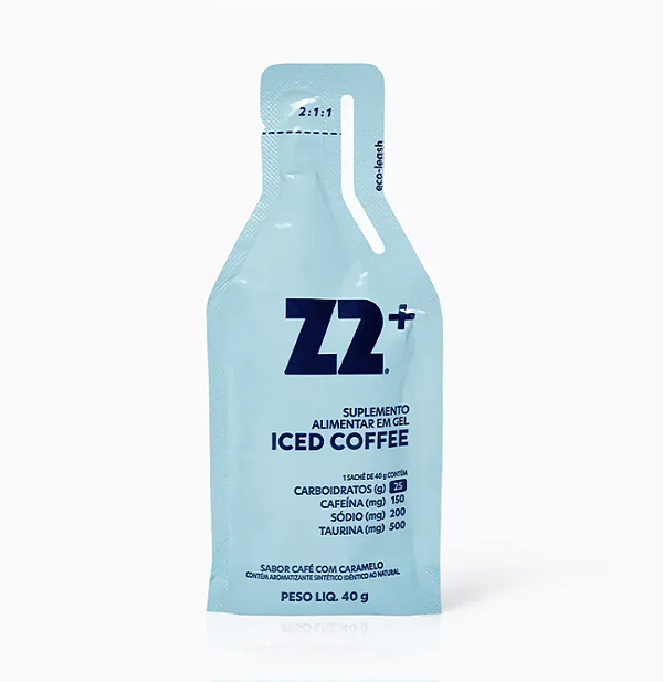 Energy Gel Z2+ Iced Coffee | Sachê 40g