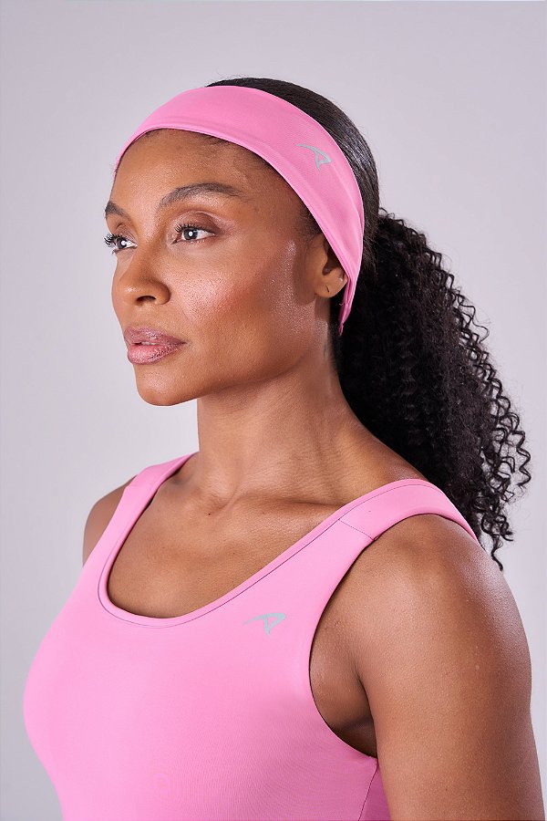 FAIXA DE CABELO INSURE ROSA MALVA