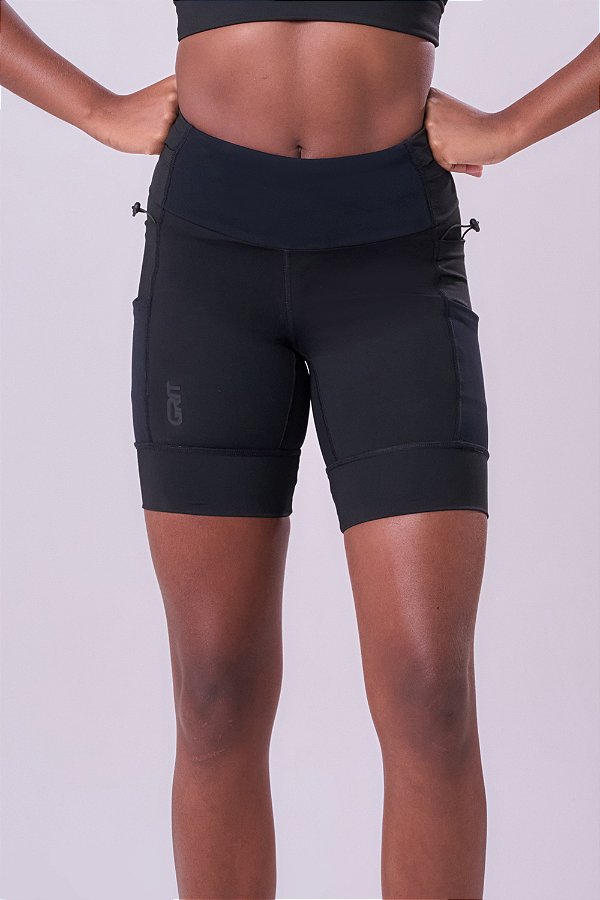 BERMUDA GRIT PROVAS 15CM RIO 2026 PRETO