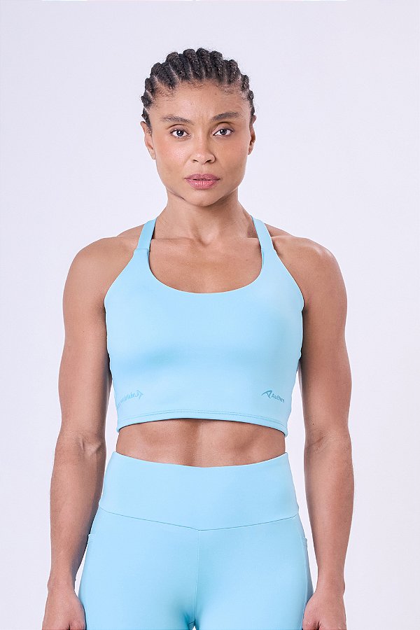 TOP CROPPED ESSENTIAL RUN LENGHTY AZZURE