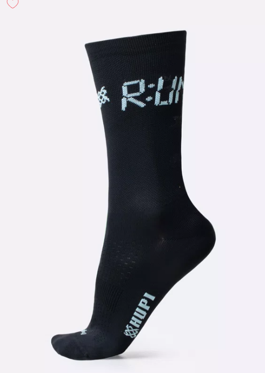 Meia de Corrida HUPI Run Preto