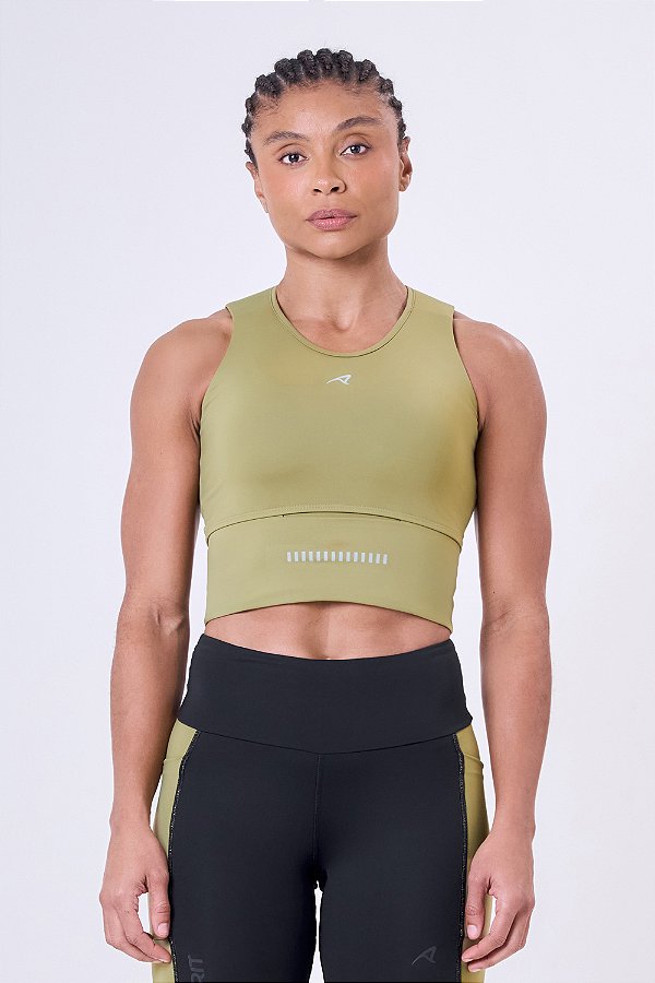 TOP CROPPED GRIT BOSSA 1 BOLSAO KHAKI