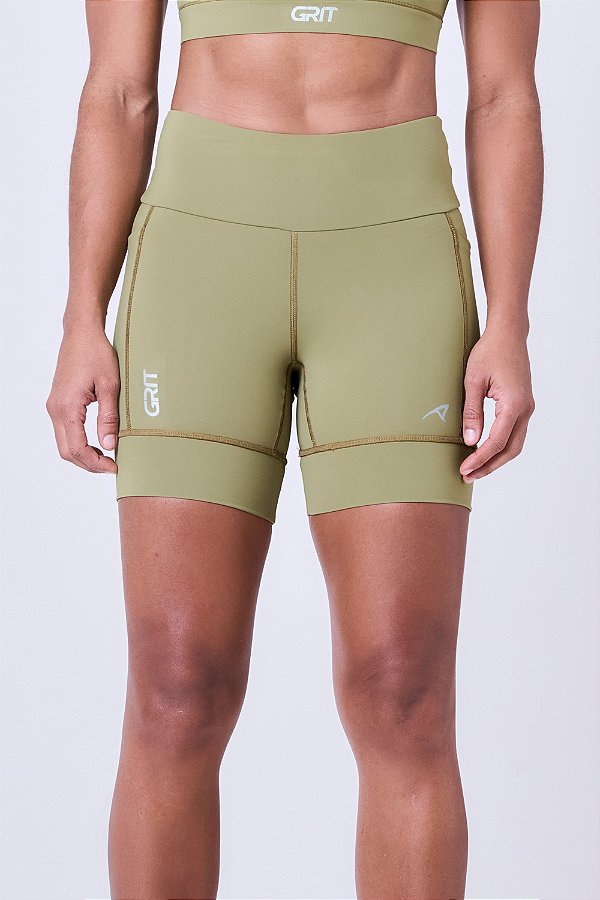 BERMUDA GRIT BOSSA 3 BOLSOS 15CM KHAKI