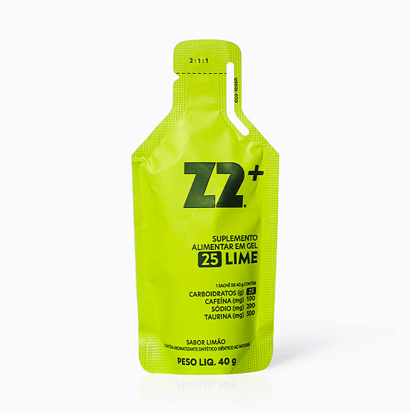 Energy Gel Z2+ Lime | Sachê 40g
