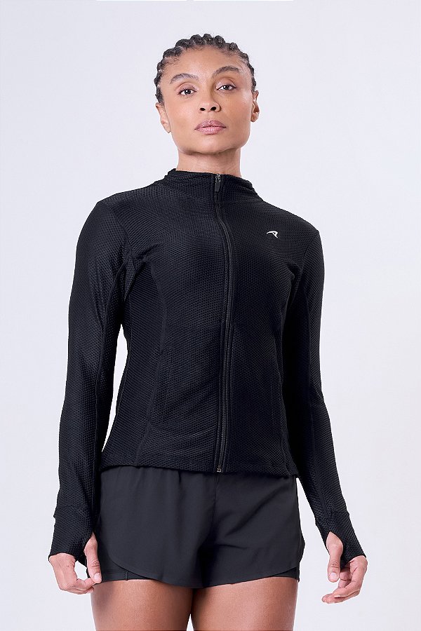 JAQUETA P. L. DOTS PRETO