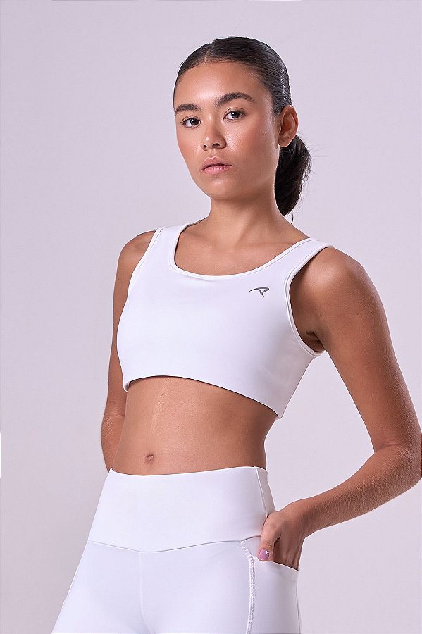 TOP SIGNATURE SAMBA RETO ALL WHITE BRANCO COM BOJO