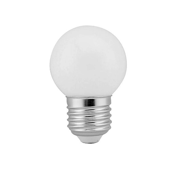 Lampada G45 Bulbo Led 5W 2700k E27 Bivolt - Shopping dos Lustres