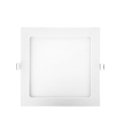 Painel embutido LED 18W - 3000K - 21,7 x 21,7cm