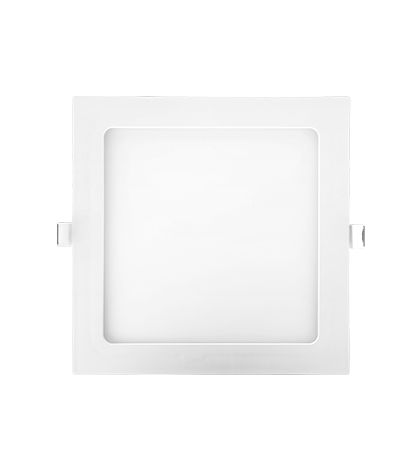 Painel embutido LED 18W - 4000K - 21,7 x 21,7cm