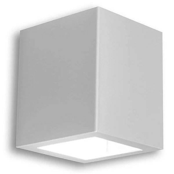 Arandela 9586 Branco 8x10x9cm com 2 Leds Integrados 6w 2700k 110v