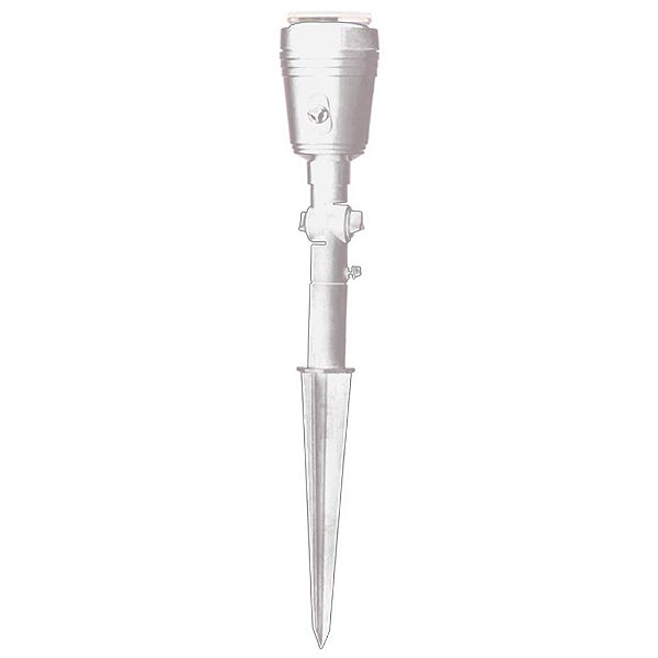 Espeto Branco para Jardim 1x Lampada E27 PAR20/30/40 Ø7,15x45Cm