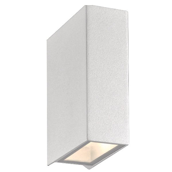 Arandela Double 2561 Branca 4,3x12,5x9cm com Led Integrado 3w 3000k Bivolt