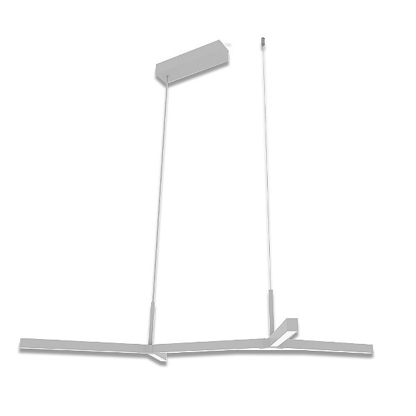 Pendente Fit15 64x52x130cm com Led Integrado 19w 3000k Bivolt