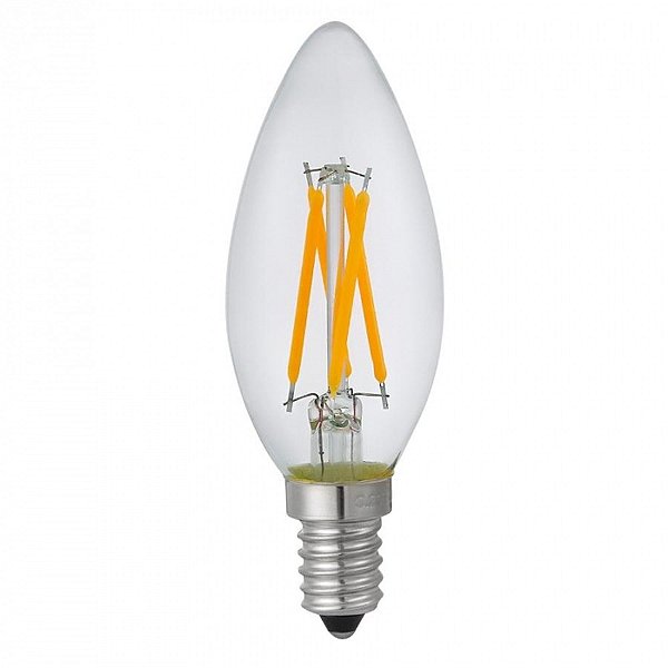 Lampada Filamento Carbon Led 4w 2400k E14 Bivolt