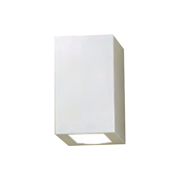 Balizador Projetor Branco 11x18x16cm com 2 Lentes para 1 Lampada Halog