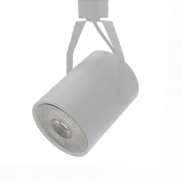 Spot para Trilho 81898 Branco com Adaptador para 1x Lampada E27 PAR30