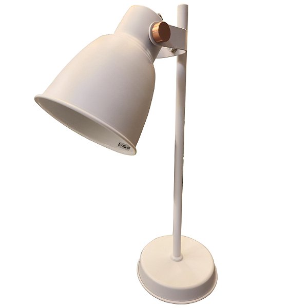 Luminaria da Mesa DN37509 Pixar Branco 15x46cm para 1 Lampada E27