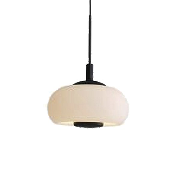 Pendente PD1898 Preto Poche 16x12,3cm c/LED 7,6W 2700K 450LM