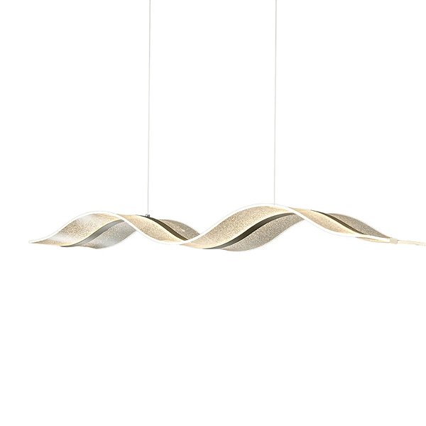 Pendente ACR-005 22x180x10cm Dourado com Led Integrado 30w 3000k Bivolt