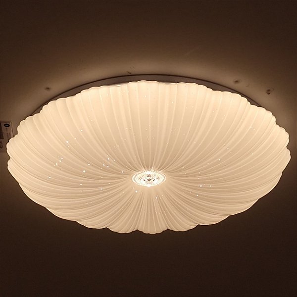 Plafon DCX02358 Branco 49X9cm c/ LED 120w 3000k/4500k/6000k Bivolt