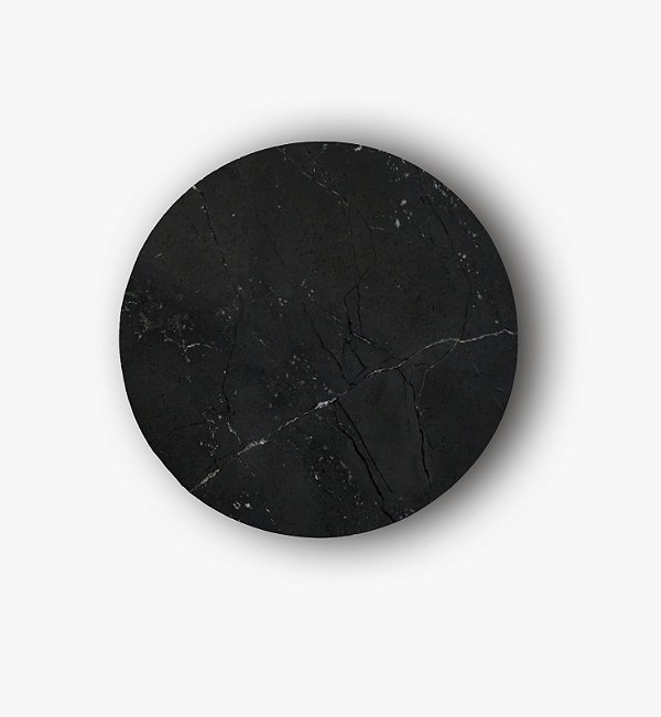 Arandela Bronze Bolle Rock 25x25x4,5cm c/ LED 6,3w 3000k 630lm 127v