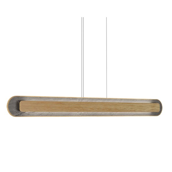 Pendente Petra 1548 Louro Freijó 15x120cm com Led 41w