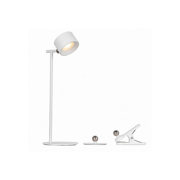 Abajur Colla AB1895BR 12x38,2 cm com LED 2w 5700k 140lm Dimerizável