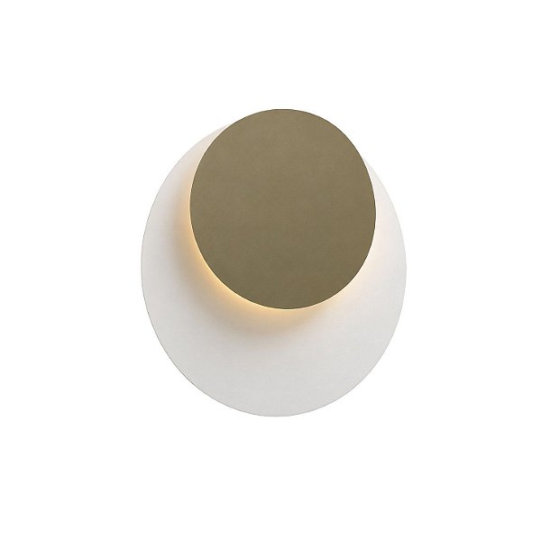 Plafon Mushroom PL2027 Oliva Ø80 com Led Integrada 70w 2700k Bivolt