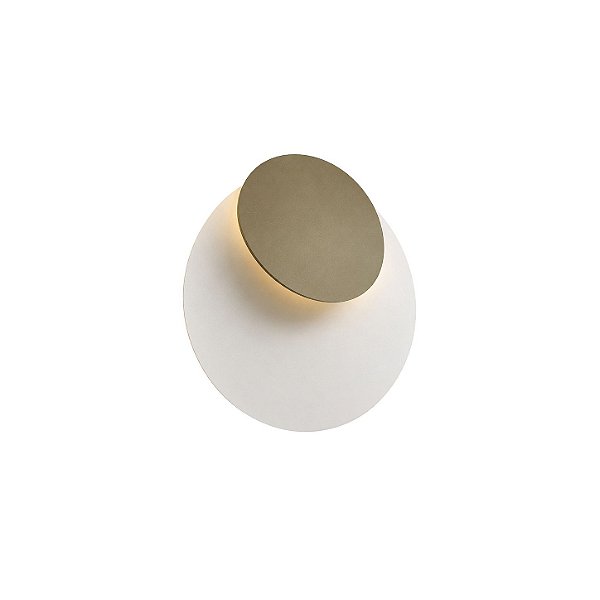 Plafon Mushroom PL2026 Oliva Ø50 com Led Integrada 30w 2700k Bivolt
