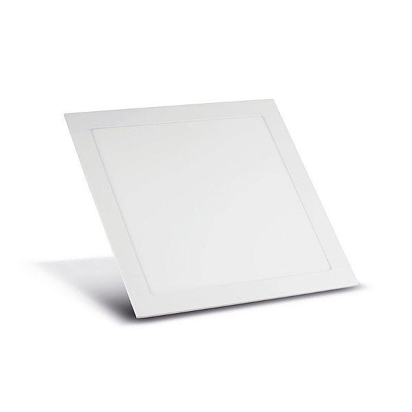 Painel Embutido Branco Quadrado com Led Integrado 25w 4000k Bivolt