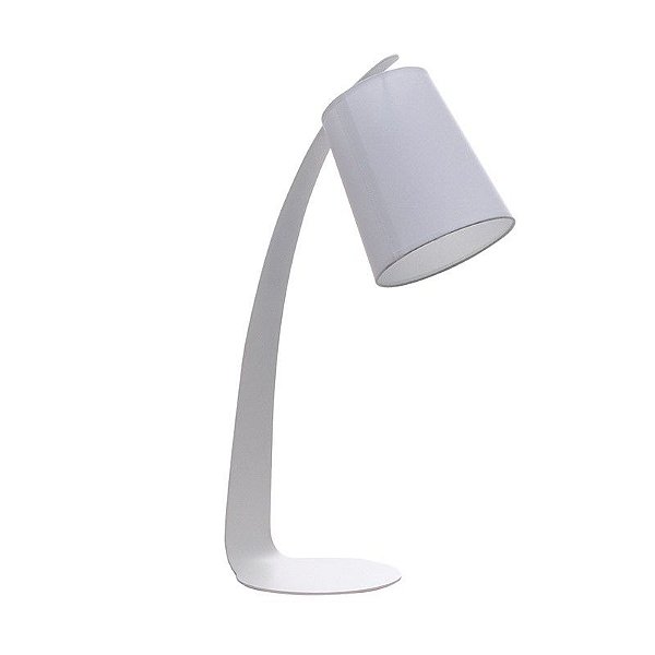 Abajur ML998  Branco com Cupula 30x60 para 1 Lampada E27 Bivolt