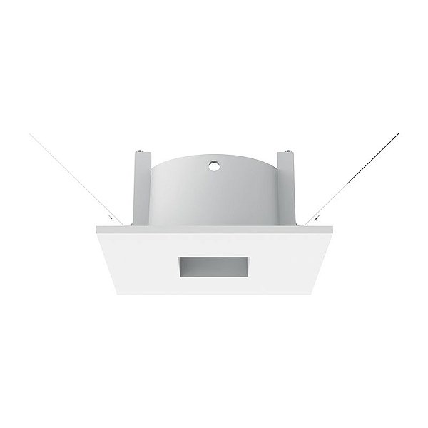 Embutido Quadrado IL0097 Branco 3x6x6cm para 1 Lampada Mini Dicroica / GZ