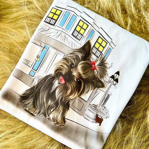 CAMISETA CACHORRINHO 2 - FEMININA - MATERIAL POLIESTER