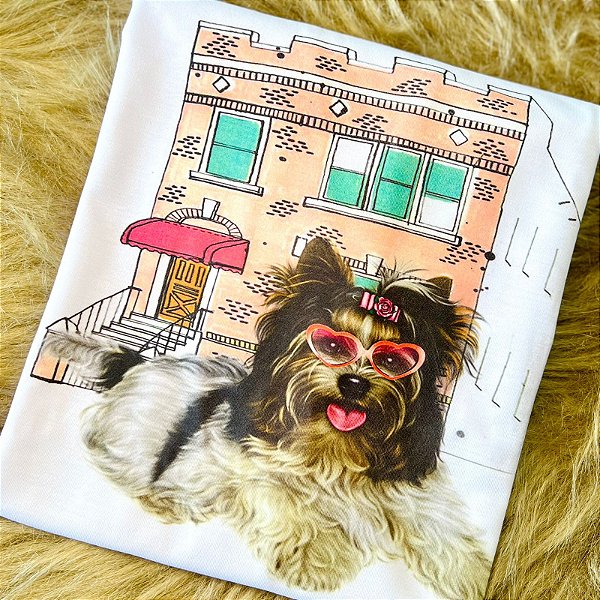 CAMISETA CACHORRINHO 3 - FEMININA - MATERIAL POLIESTER