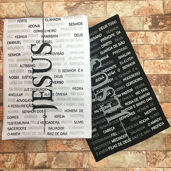 CAMISETA JESUS SINÔNIMOS - FEMININA - MATERIAL 100% ALGODÃO