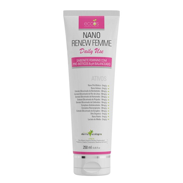 Nano Renew Femme Daily Use - Sabonete Líquido - 250ml
