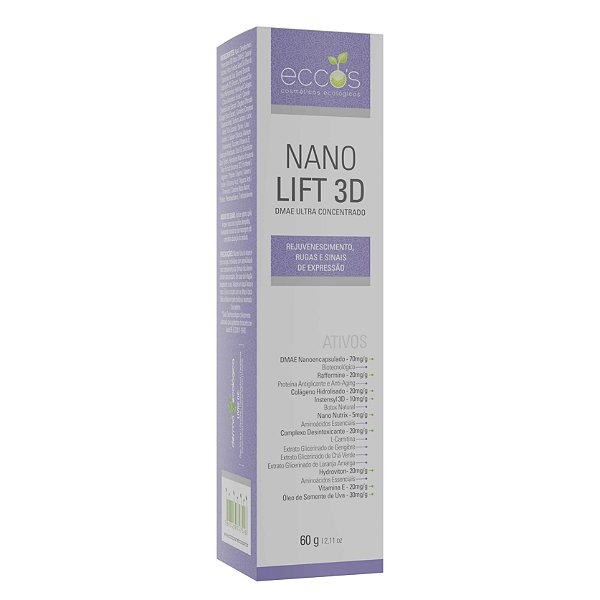 Nano Lift 3D - Creme Corporal e Facial Ultra Concentrado