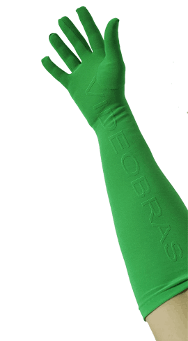 Luvas Chroma Key Verde - O Par